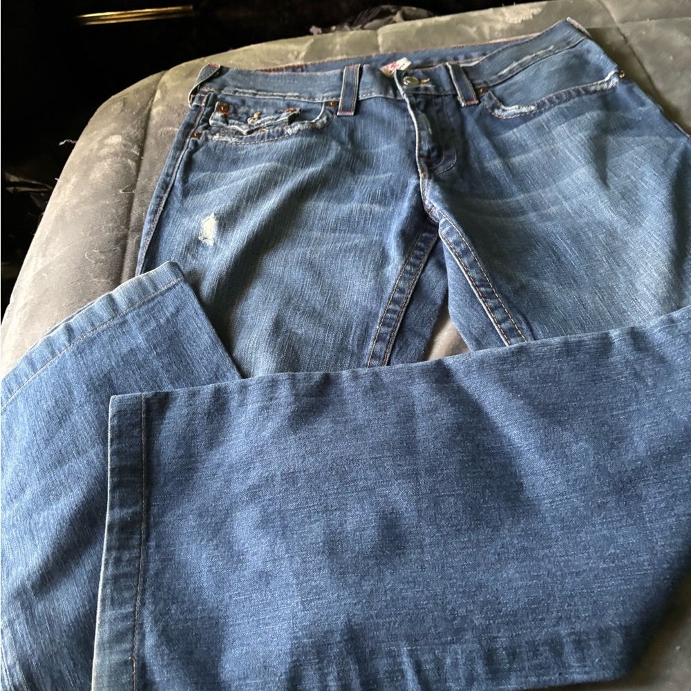 True Religion Blue Women Jeans